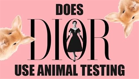 dior make up getest op dieren|Dior animal testing policy.